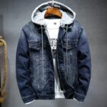 Cotton Thick denim jacket for mens